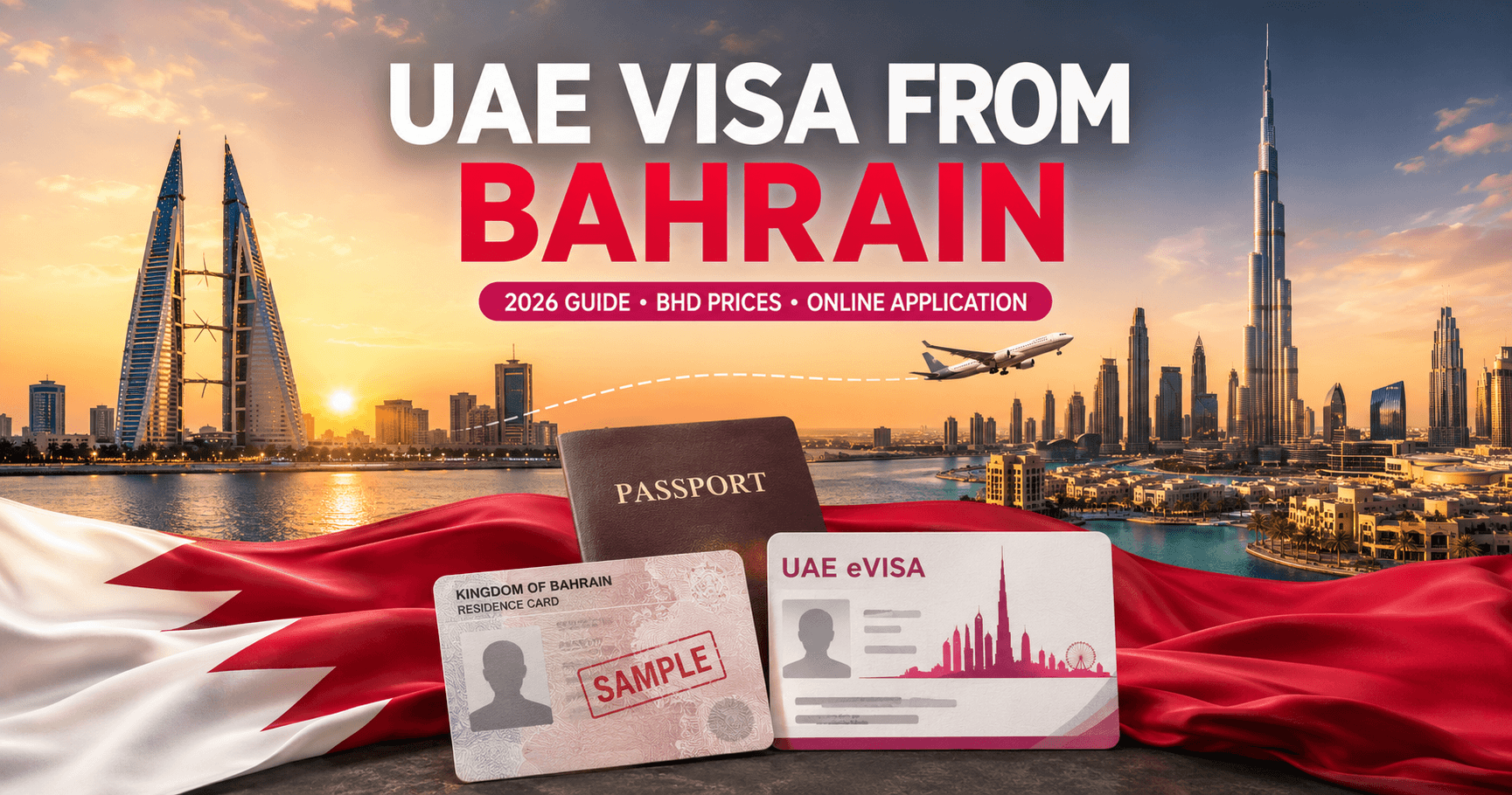 UAE Visa from Bahrain 2026 – BHD Prices and CPR Requirements