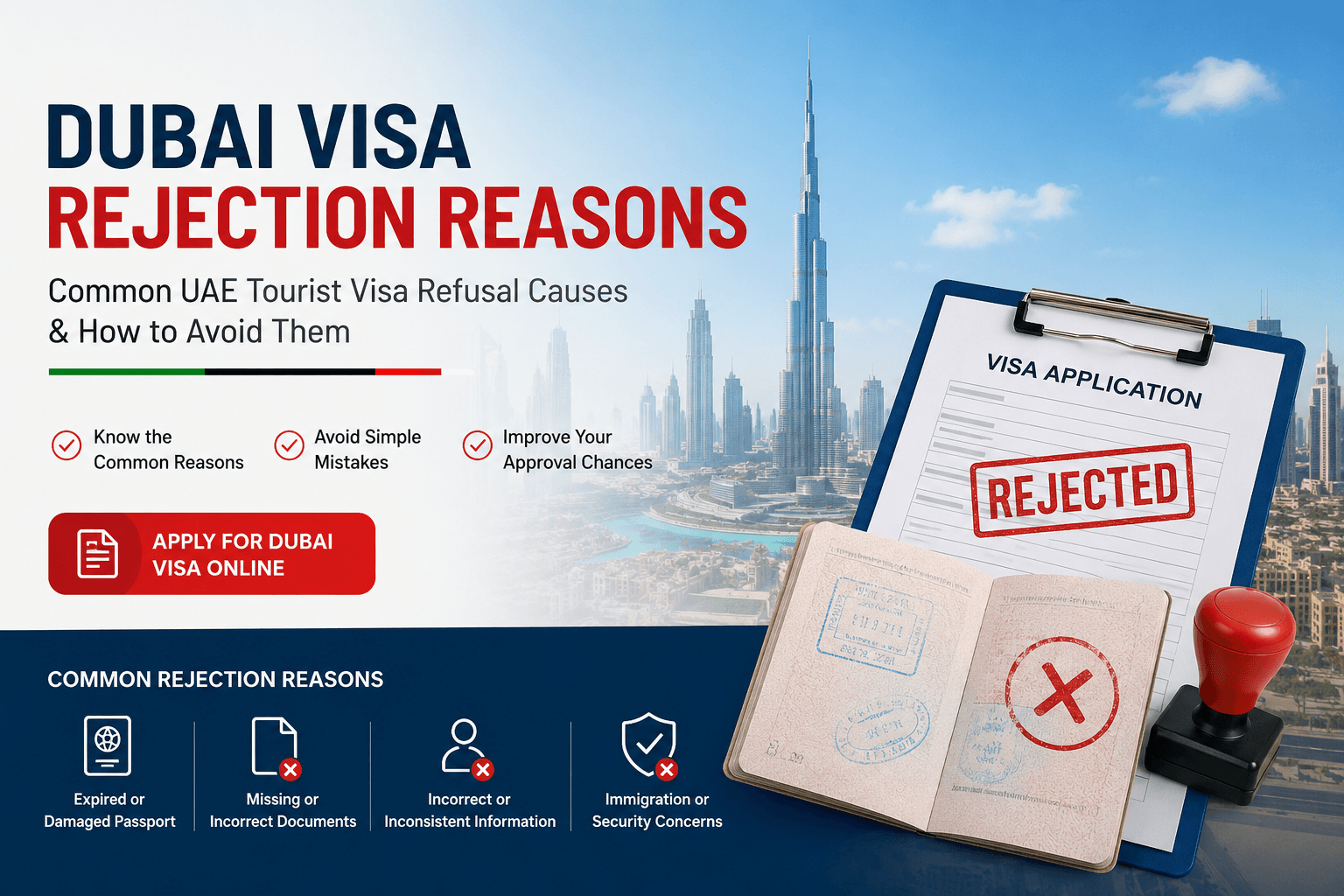 Dubai Visa Rejection Reasons