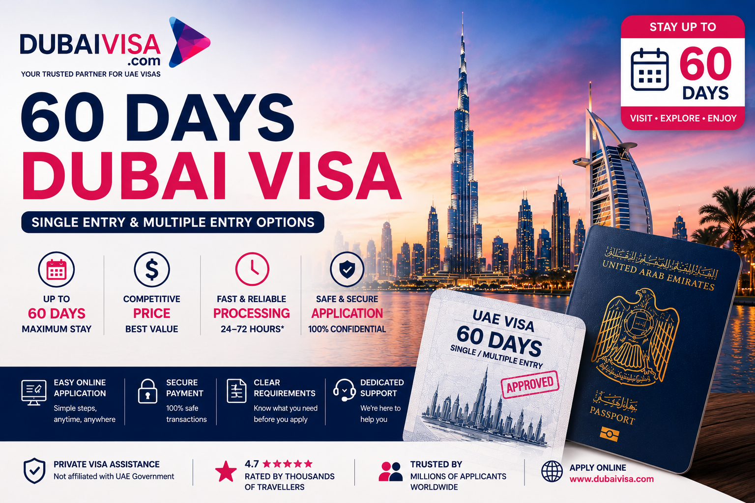 60 days dubai visa