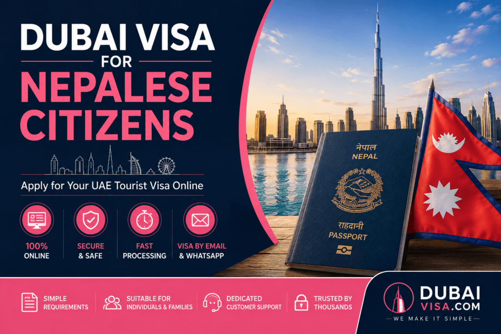 Dubai Visa for Nepalese Citizens