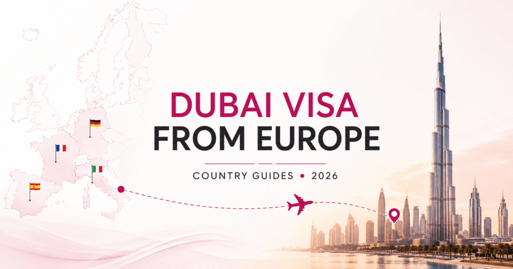 dubai visa from europe