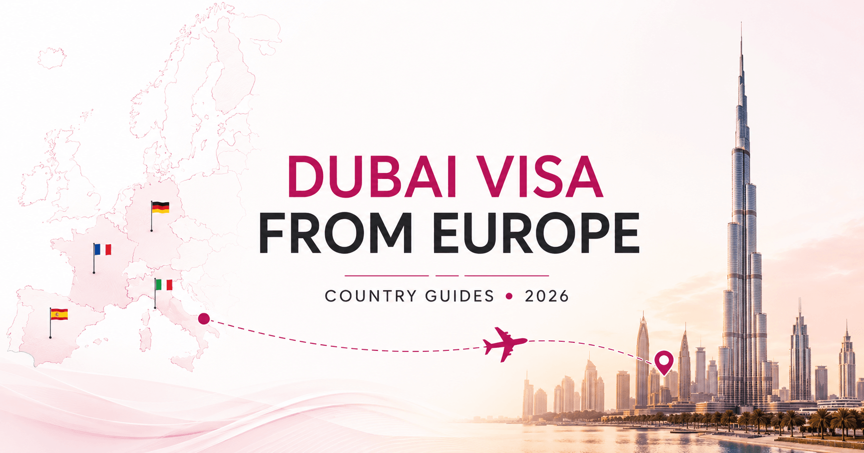dubai visa from europe