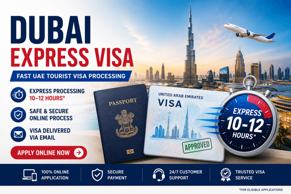 dubai express visa in 10-12 hours