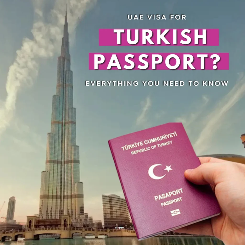 Turkish passport holders need a UAE visa. Apply for your Dubai visa online at Dubaivisa.com.