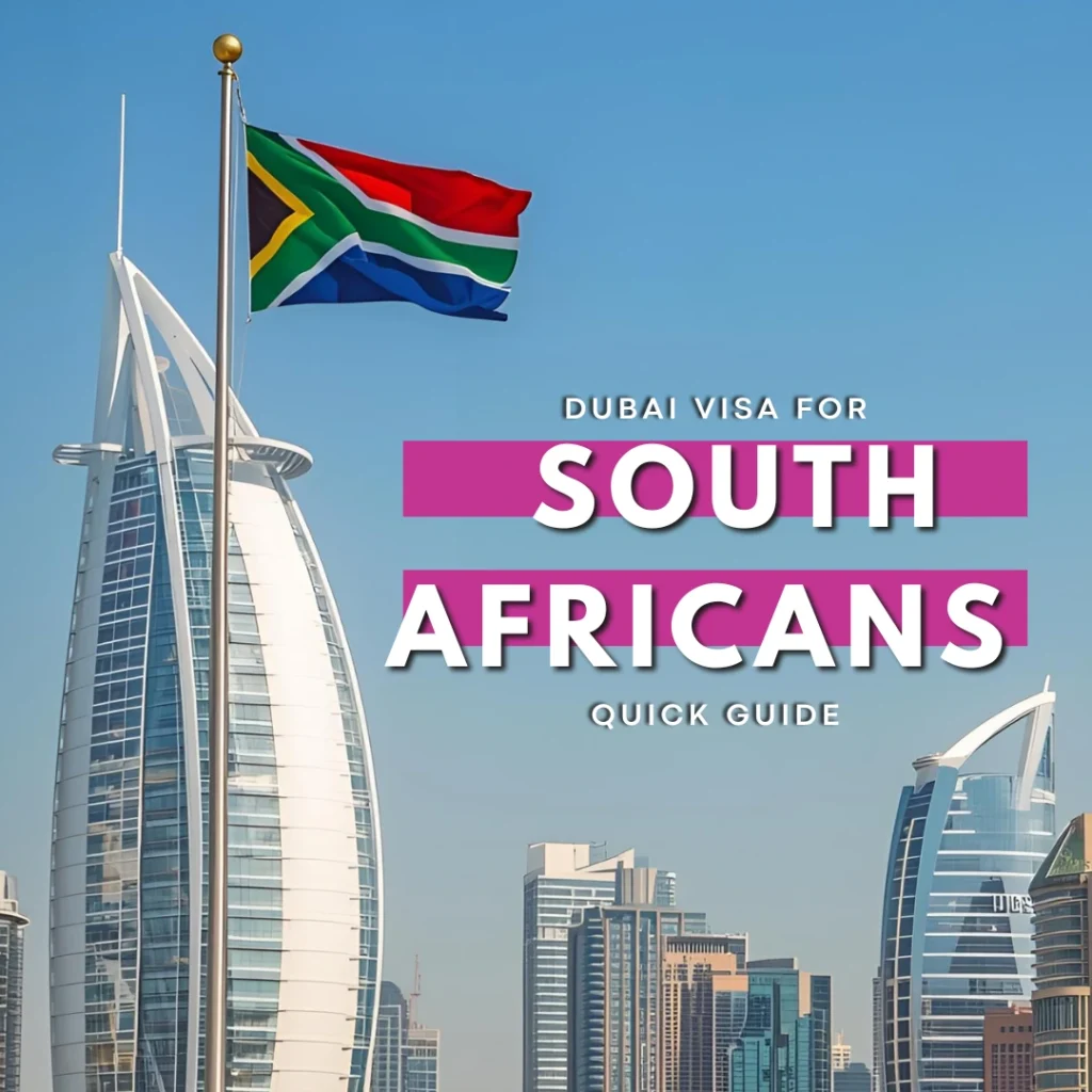 Dubai visa for South Africans