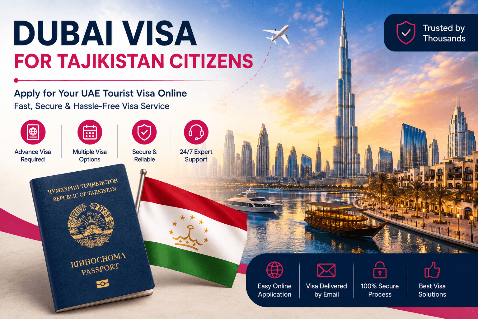 Dubai Visa for Tajikistan Citizens