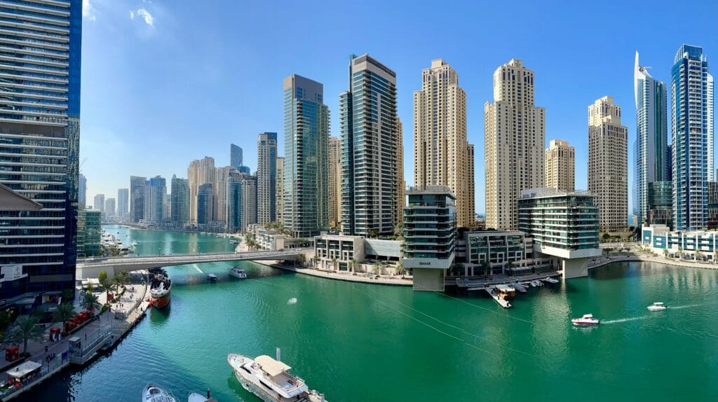 Dubai Marina in Day time