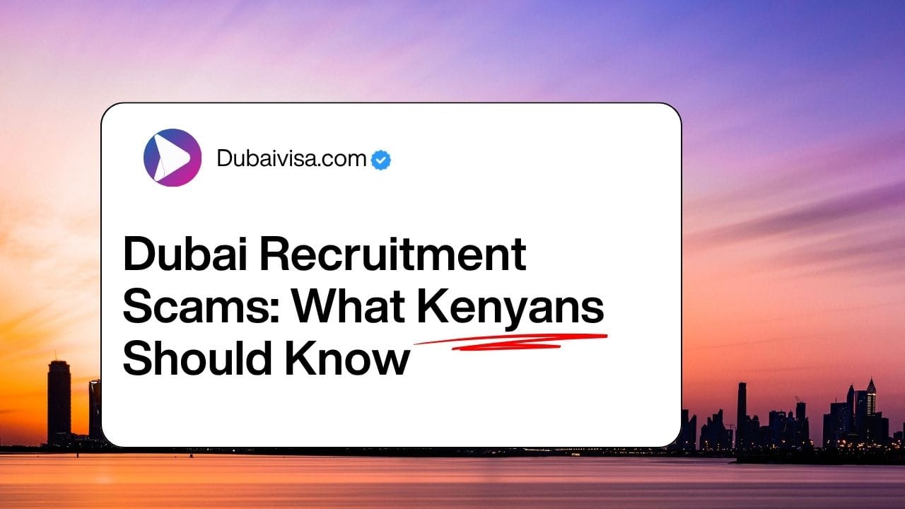 Dubai Recruitment Scams for Kenyans