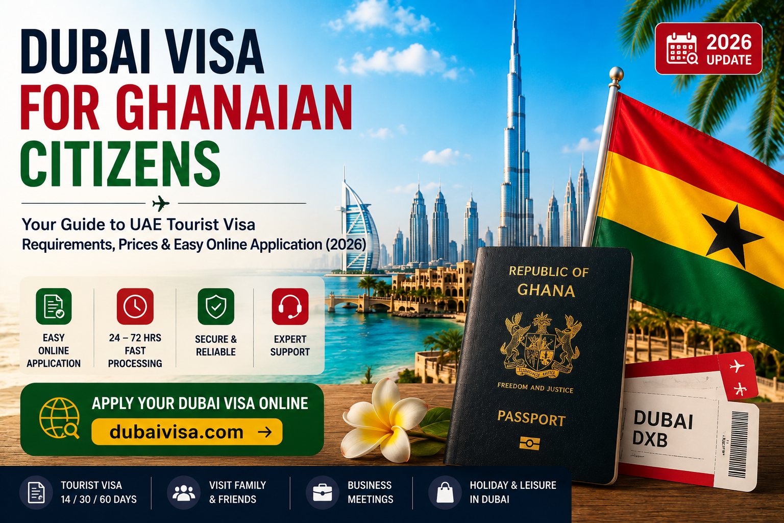 Dubai Visa Guide for Ghanaians