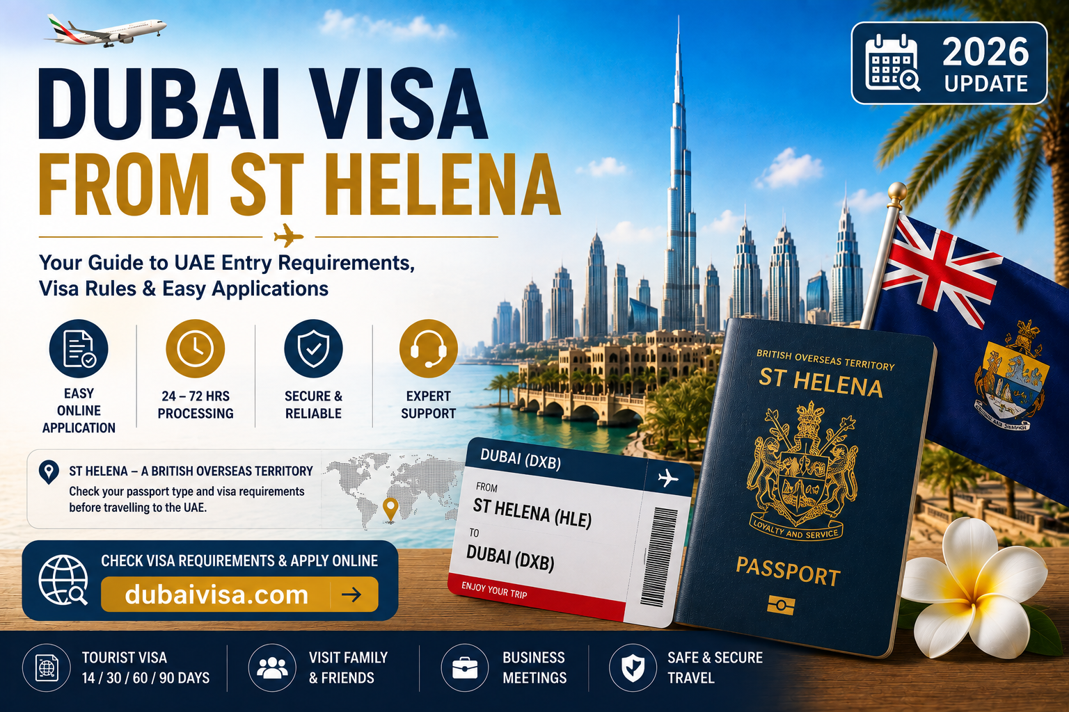 Dubai Visa Guide from St Helena