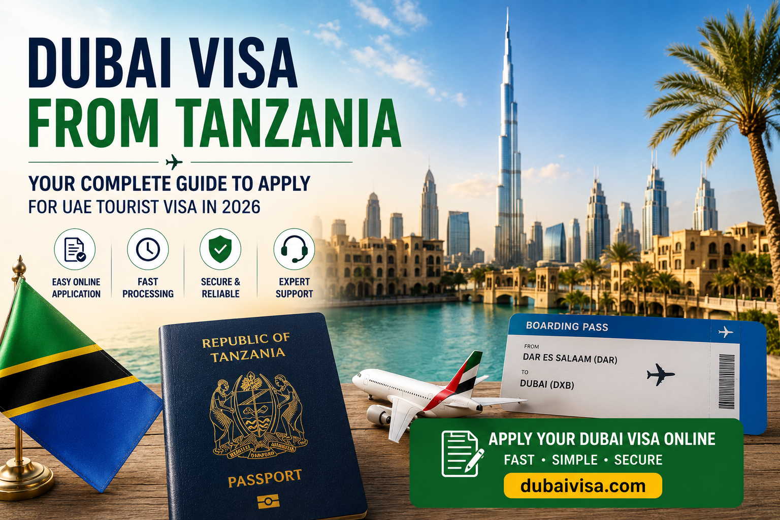 Dubai Visa Guide from Tanzania