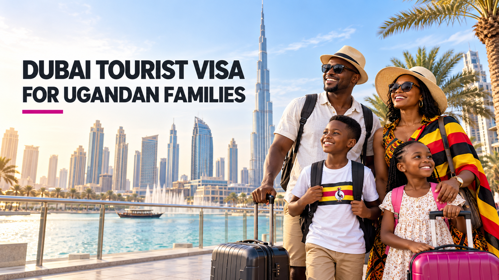 Dubai Visa Journey for Ugandan Families