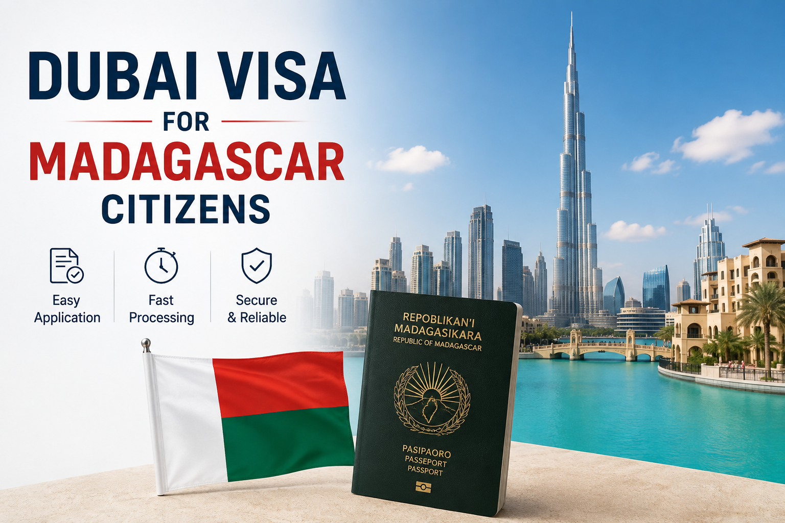 Dubai Visa for Madagascar Citizens
