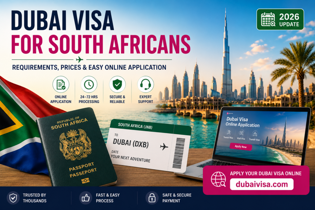 Dubai Visa for South Africans