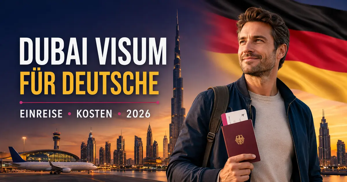 Dubai Visum für Deutsche 2026: Sicher einreisen & Kosten