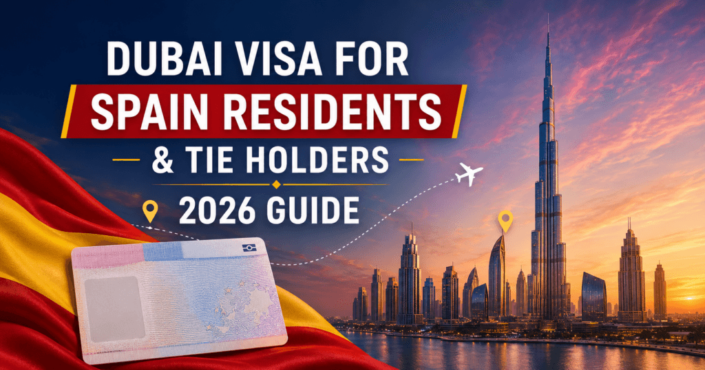 Dubai Visa for Spain Residents and TIE Holders 2026 Guide