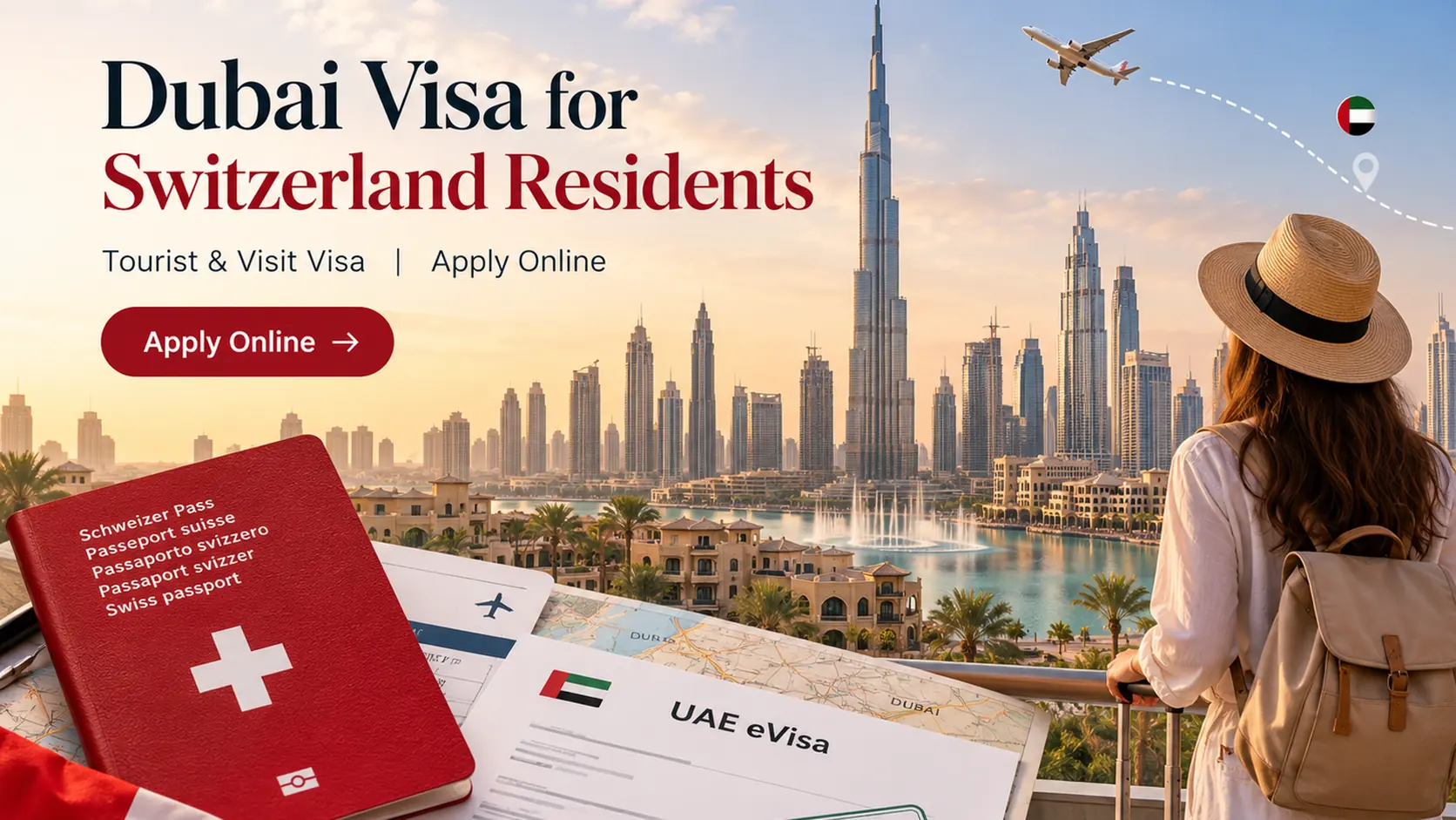 Dubai Visa for Switzerland Residents – Apply Online for UAE Tourist Visa