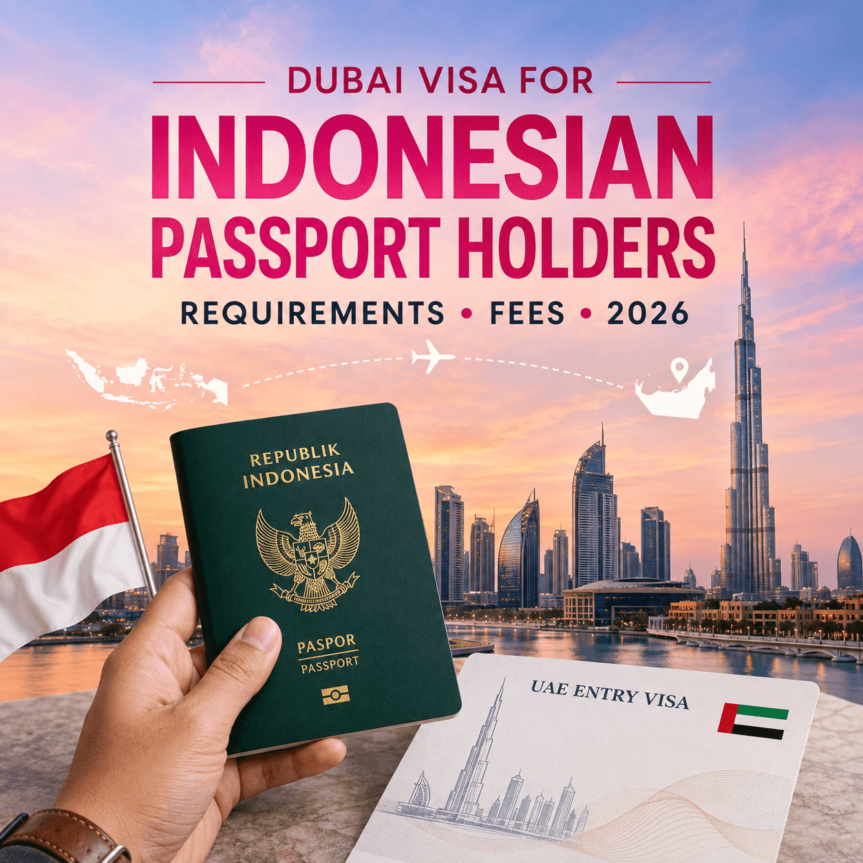 Dubai Visa for Indonesian Passport Holders 2026 – Requirements and Fees