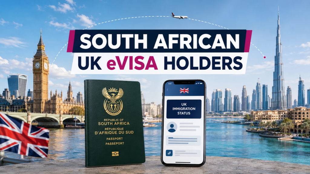 South African UK eVisa Online 1 Dubai visa for South African UK eVisa holders